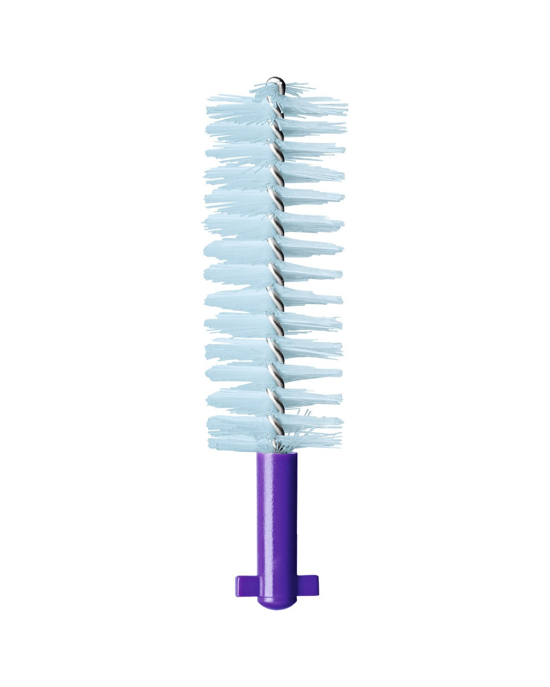 Close-up of a single Curaprox CPS 408 perio interdental brush