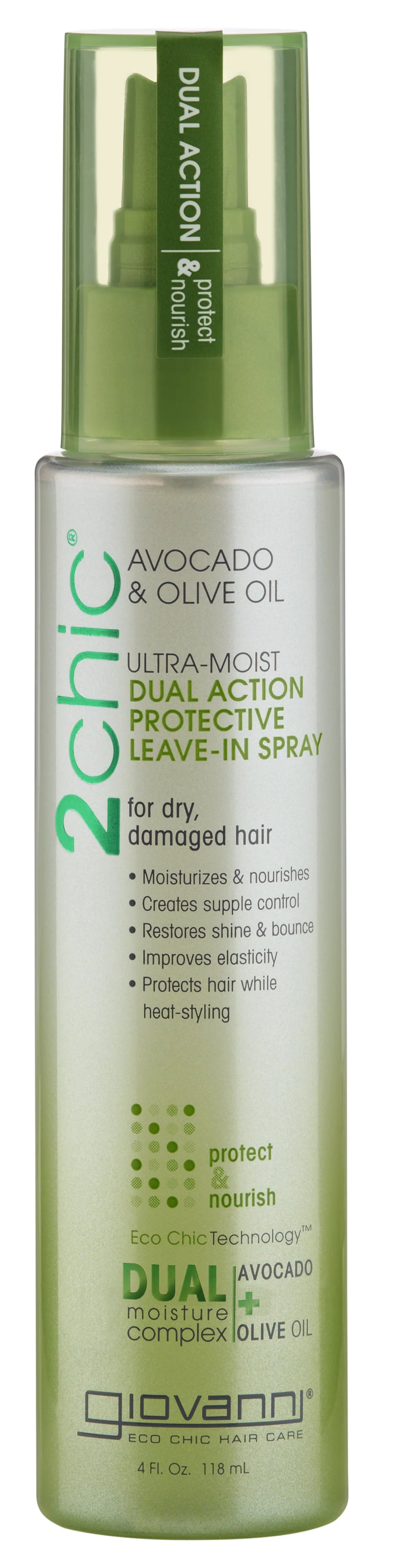 GV 2CHIC Ultra Moist Protect. Spray 118ml-GIOVANNI-Matakana Pharmacy