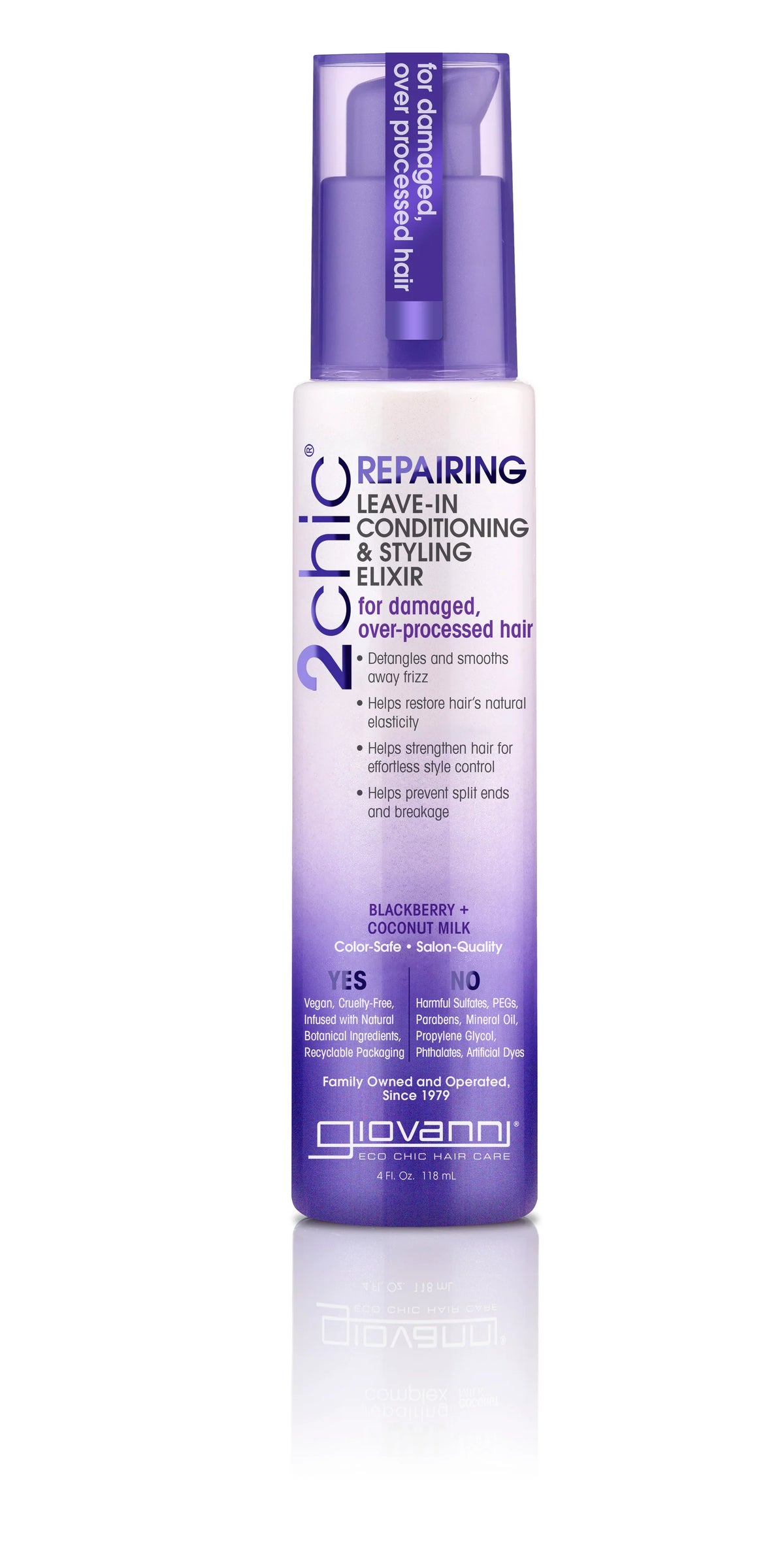 2CHIC Ultra Repair Elixir BB 118ml-GIOVANNI-Matakana Pharmacy