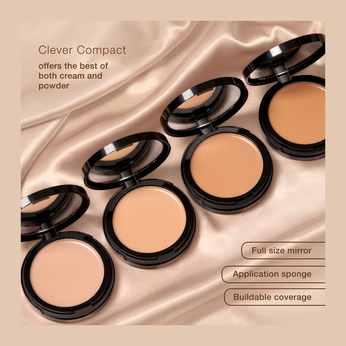 Natio Cream to Powder Foundation Medium