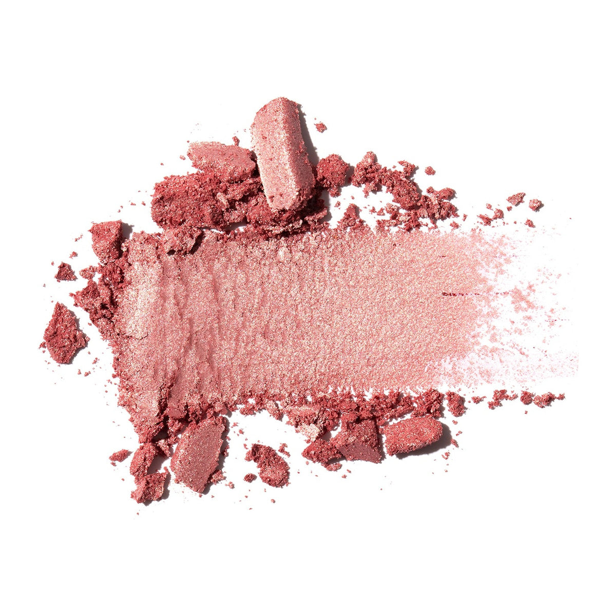 The texture of Natio Blusher Rouge Glow swatched