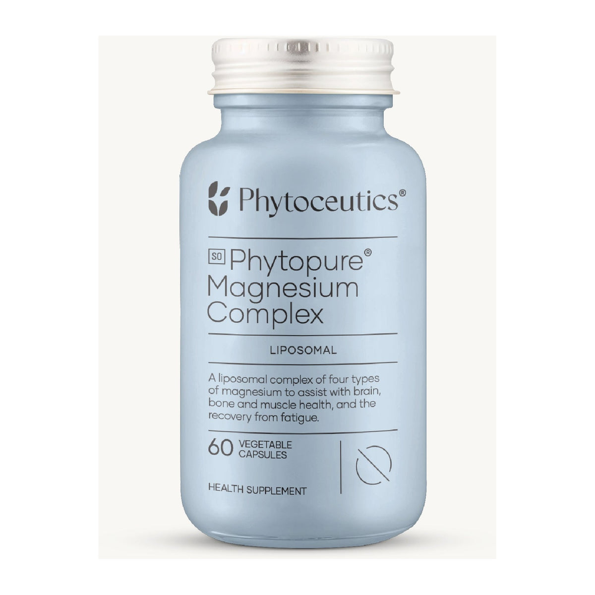 Phytopure Magnesium Complex 60 Capsules by Phytoceutics