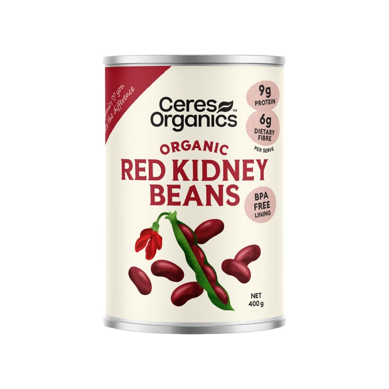Ceres Organics Organic Red Kidney Beans 400g, front of pack
