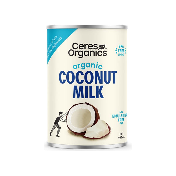 Ceres Organics Organic Coconut Milk 400ml, front of pack