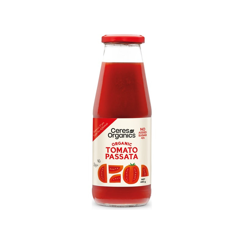 Ceres Organics Organic Tomato Passata 680g, front of pack