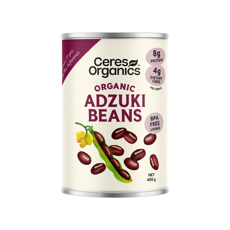 Ceres Organics Organic Adzuki Beans 400g, front of pack
