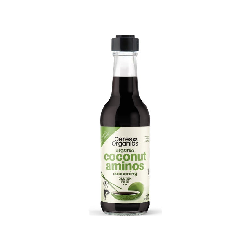 Ceres Organics Organic Coconut Aminos Seasoning 250ml, front of pack