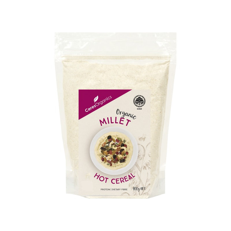 Ceres Organics Organic Cereal, Millet 400g, front of pack