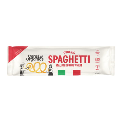 Organic Durum Wheat Spaghetti 400g, front of pack