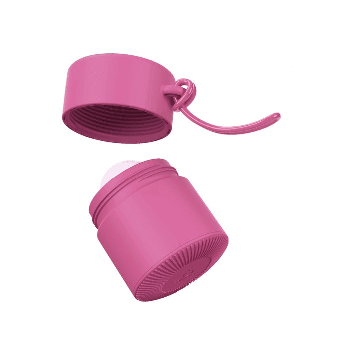 Solmates Salt Lake Pink, with the lid off and the base ready to unscrew