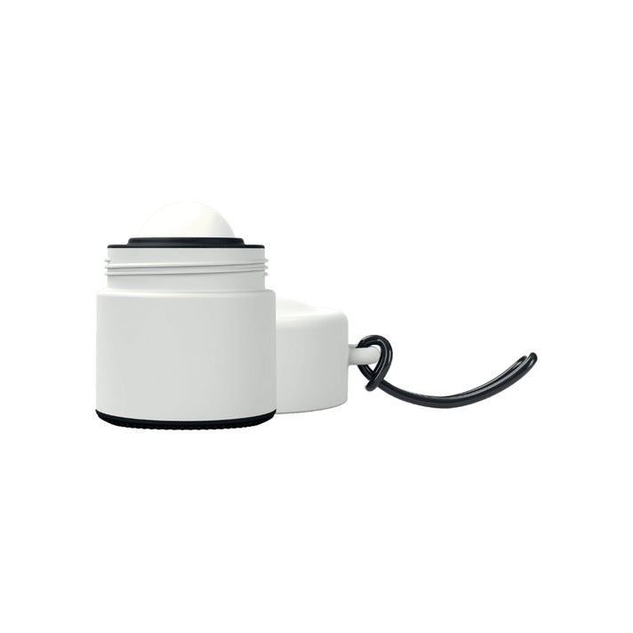 Solmates Koala Edition, open, showing the roll-on ball and lid