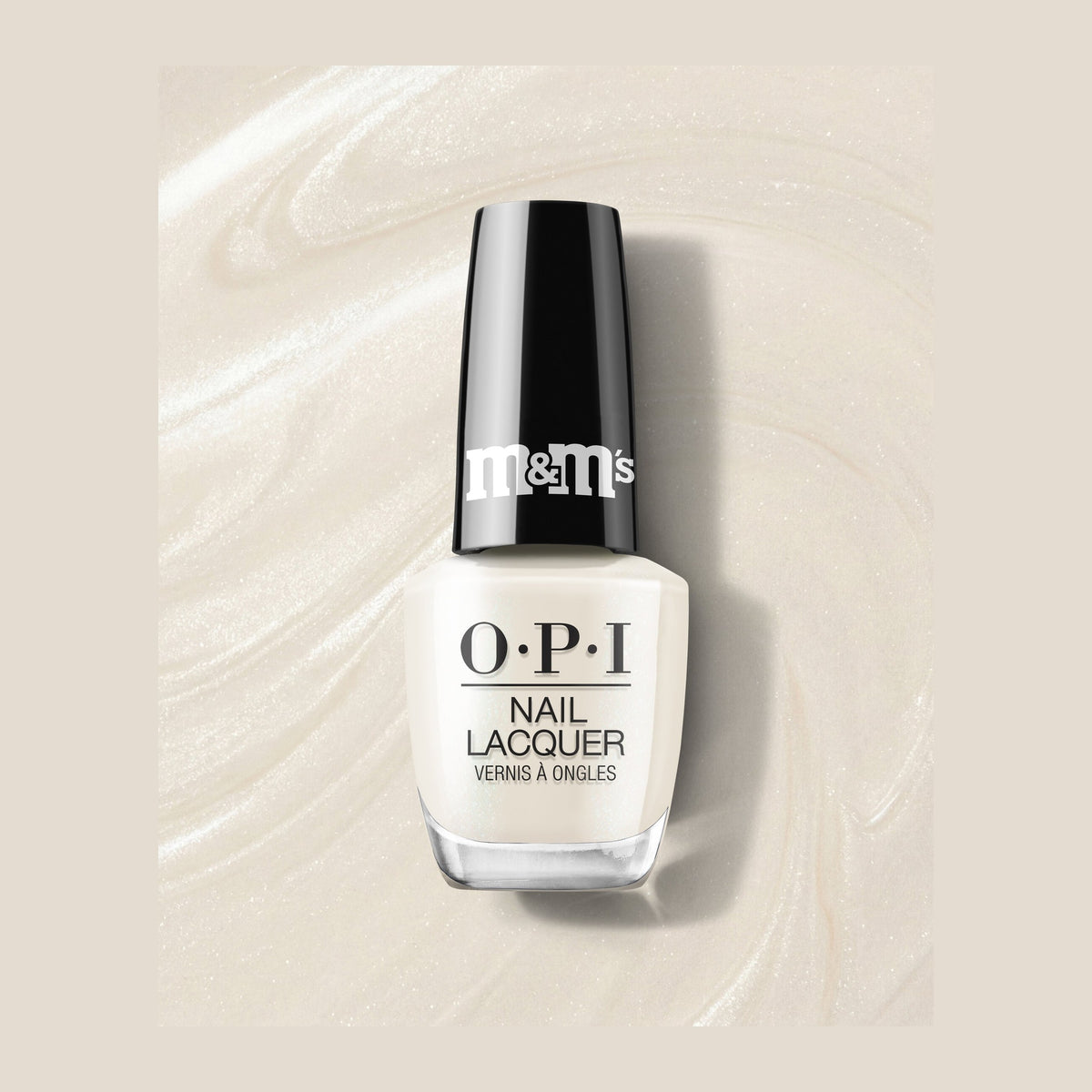 White Choco-hot by OPI, 15ml bottle