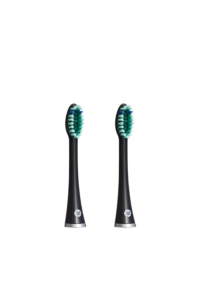 360PRO Evo (R) Heads Regular Soft Blk 2 pack-Matakana Pharmacy