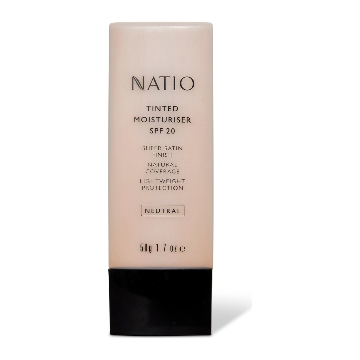 Tinted Moisturiser SPF20 Neutral by Natio, front of pack