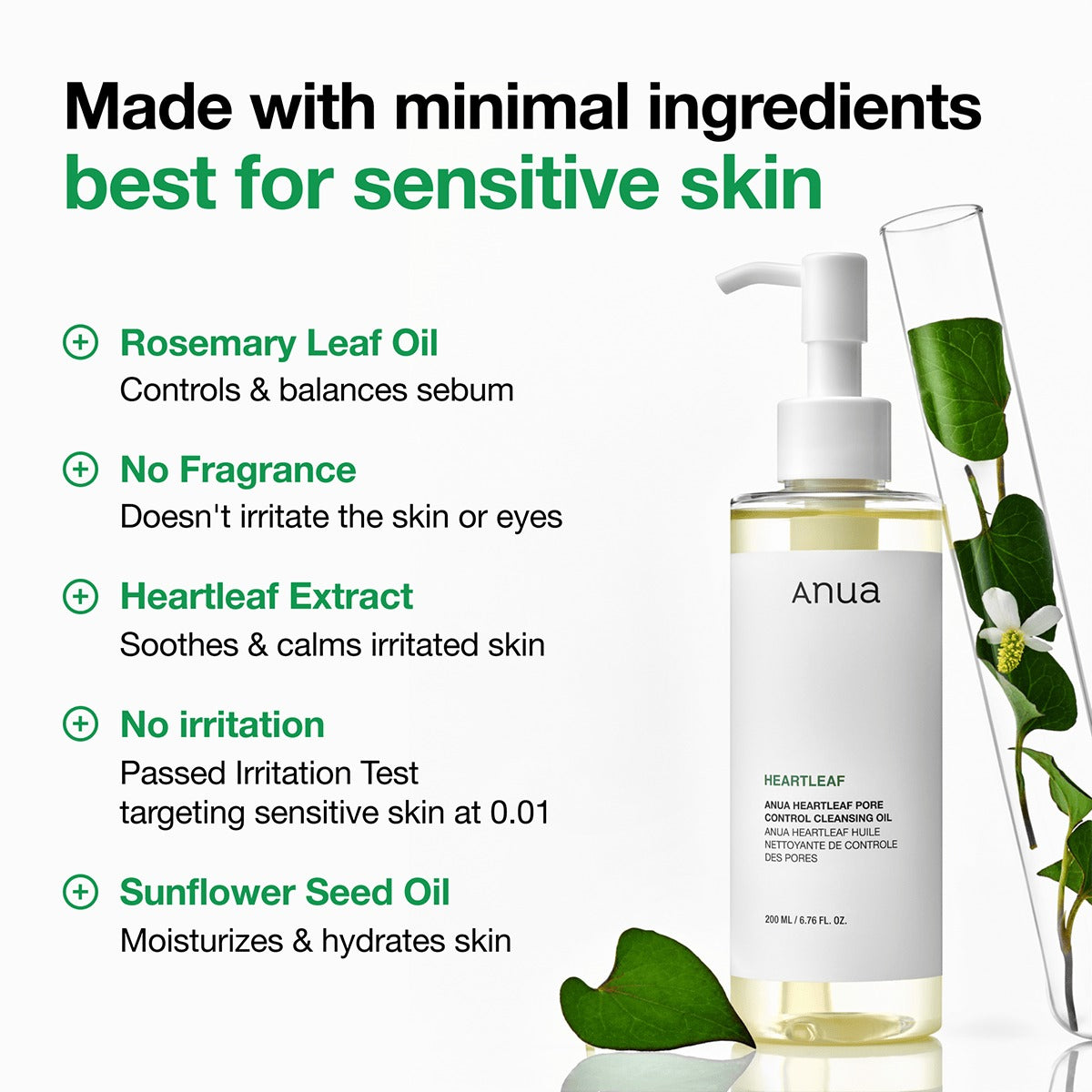 Heartleaf Pore Control Cleansing Oil 200ml