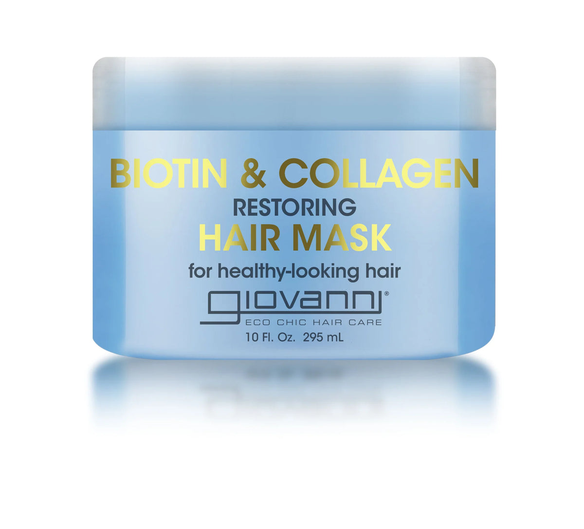 Biotin & Collagen Strength Restore Hair Mask 295ml-GIOVANNI-Matakana Pharmacy