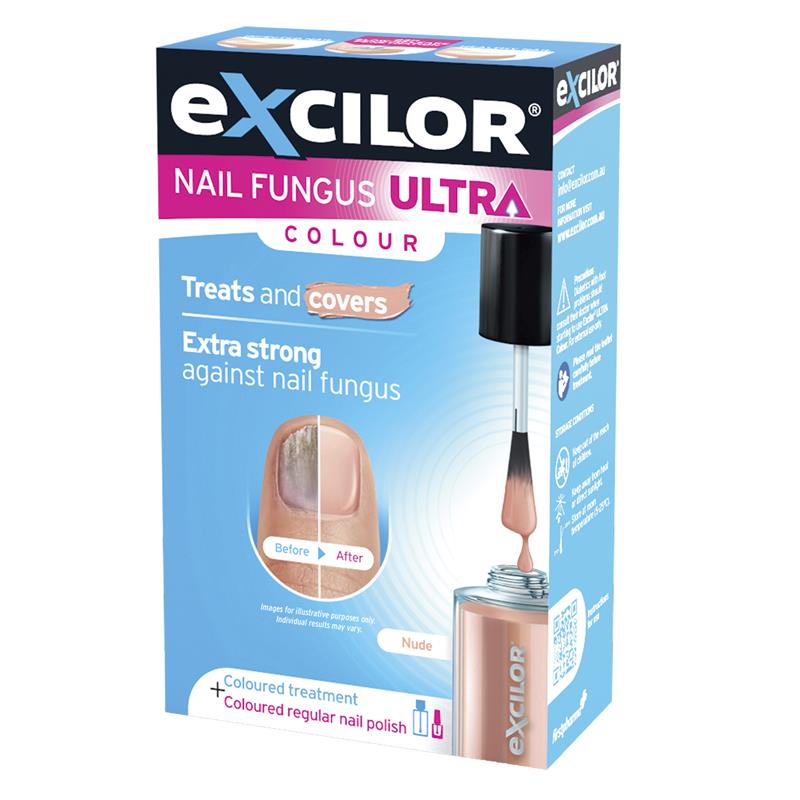 Excilor Nail Fungus Forte Ultra Colour Nude 30ml Bottle-Actor Pharmaceuticals-Matakana Pharmacy
