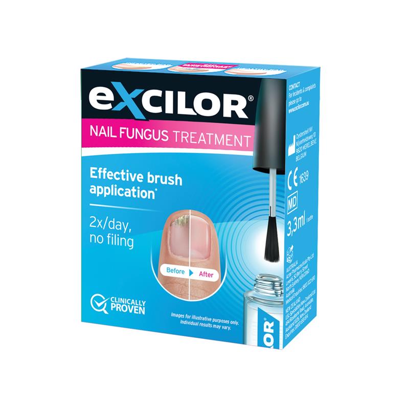 Excilor Nail Fungal Treatment Solution 3.3ml-Actor Pharmaceuticals-Matakana Pharmacy