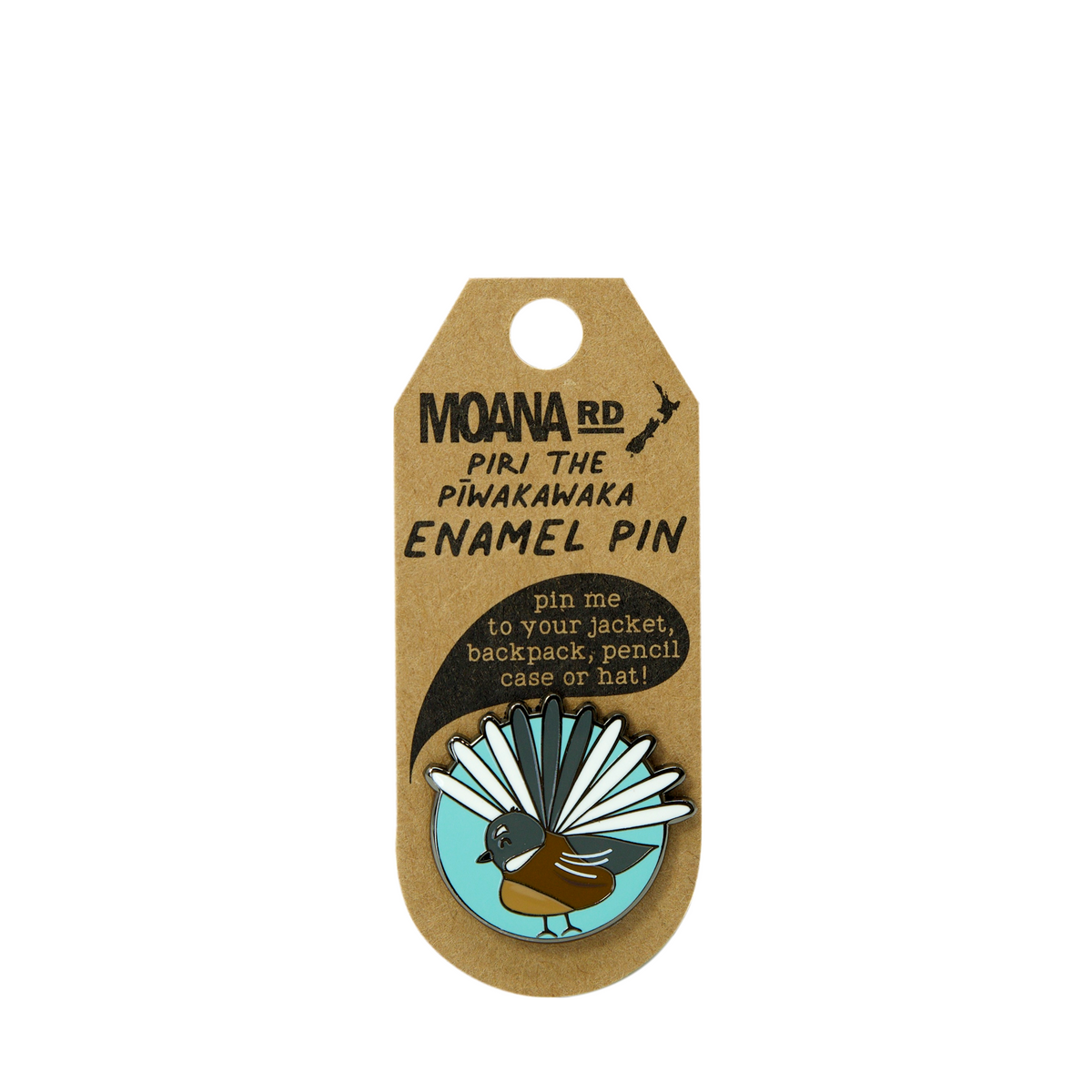 Enamel Pin Piwakawaka-Matakana Pharmacy