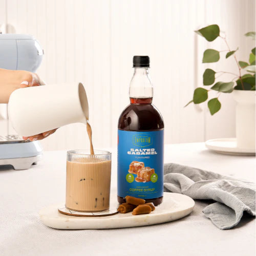 Zero Sugar Salted Caramel Syrup 950ml-Low Carb Emporium-Matakana Pharmacy