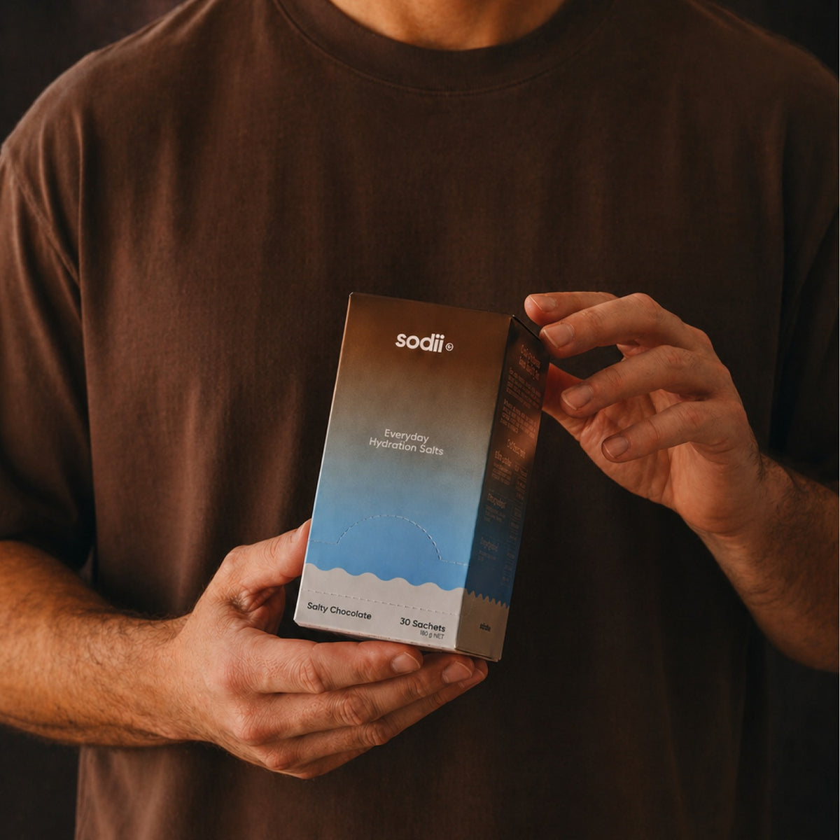 Salty Chocolate 30 Sachets | Sodii Everyday Hydration Salts