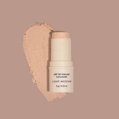 SPF 50 Natural Concealer Light Medium 9g-Avocado Zinc-Matakana Pharmacy