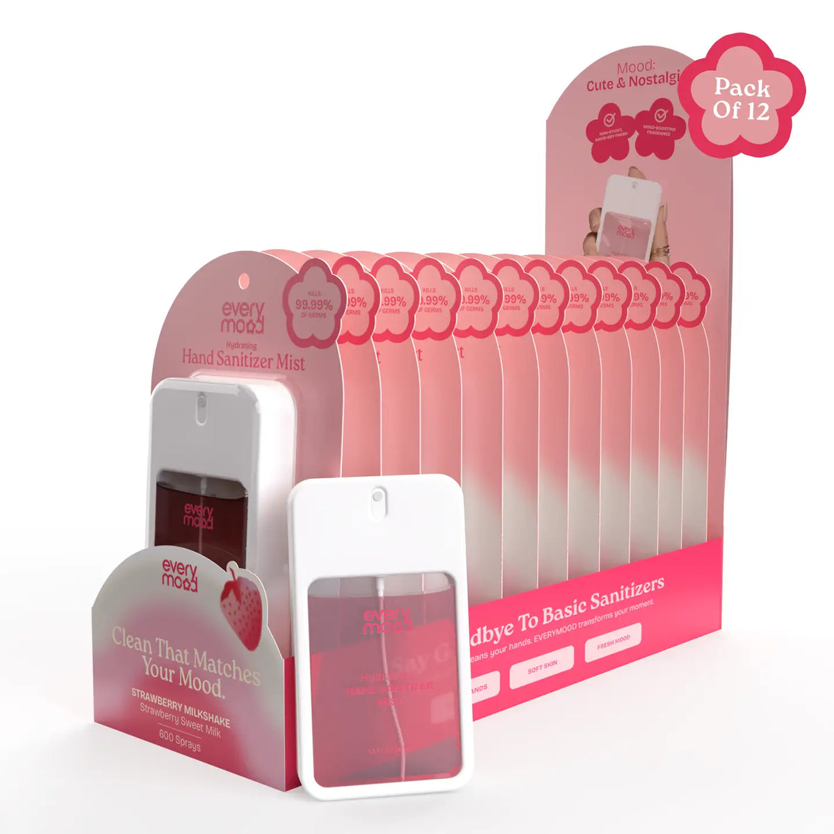Strawberry Milkshake | Hand Sanitizer Mist-EveryMood-Matakana Pharmacy