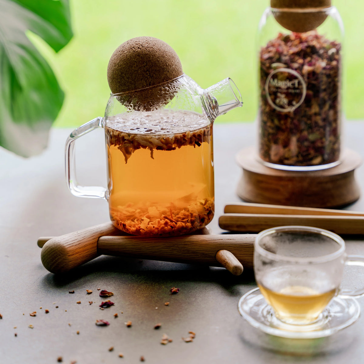MagicT Cork Lid Teapot 450ml-Magic T-Matakana Pharmacy