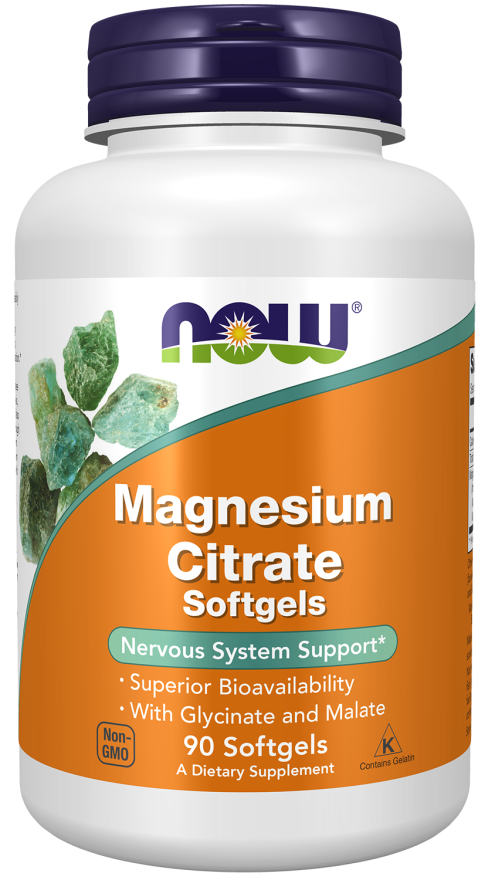 Image of Magnesium Citrate 134mg 90 soft gel caps