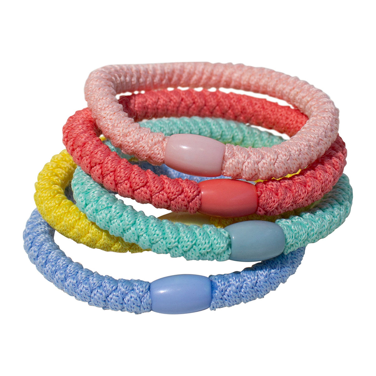 Elastics Woven Pastels 5pk