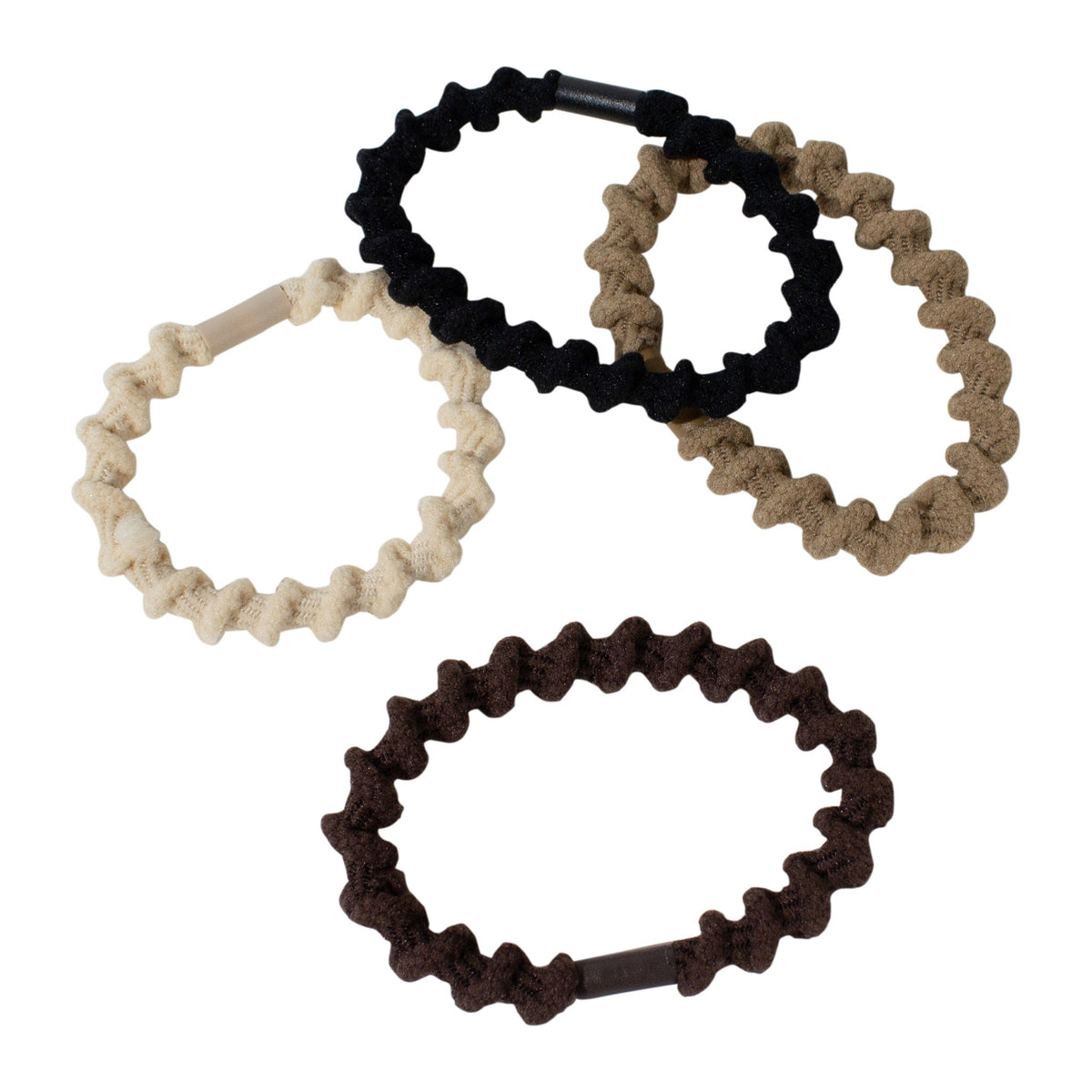 Elastics Twists Black & Brown 4s