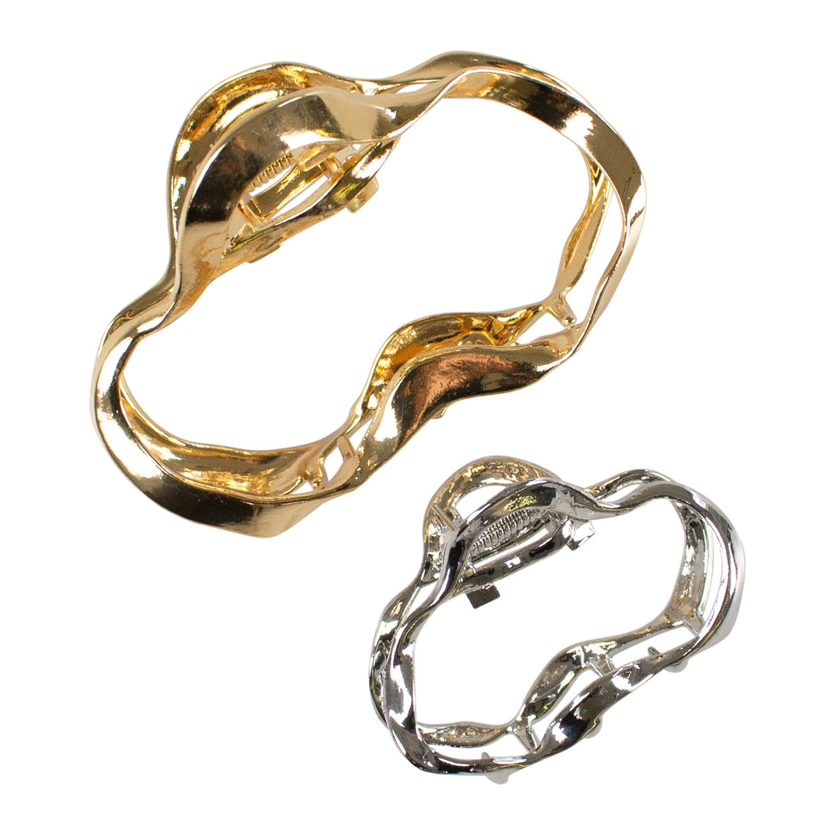 Claw Grip Twist Gold & Silver