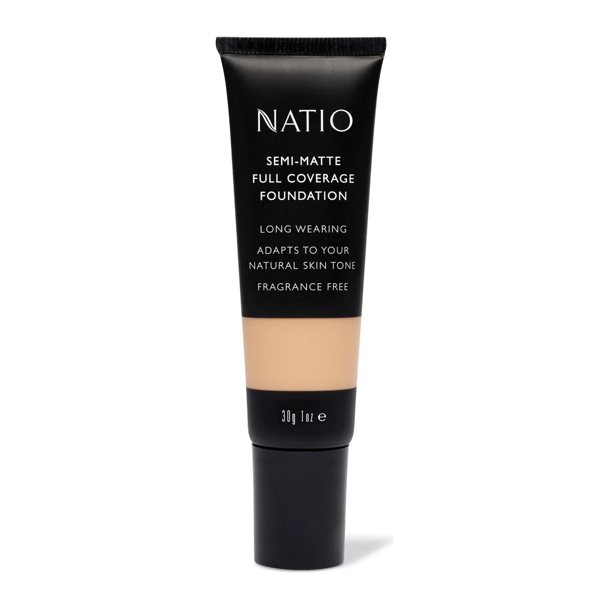 Semi Mat Full Cov Fnd Nmeg 30g by Natio, front of pack