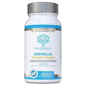 Boswellia Turmeric Complex 90 Capsules-Swiss Bioenergetics-Matakana Pharmacy
