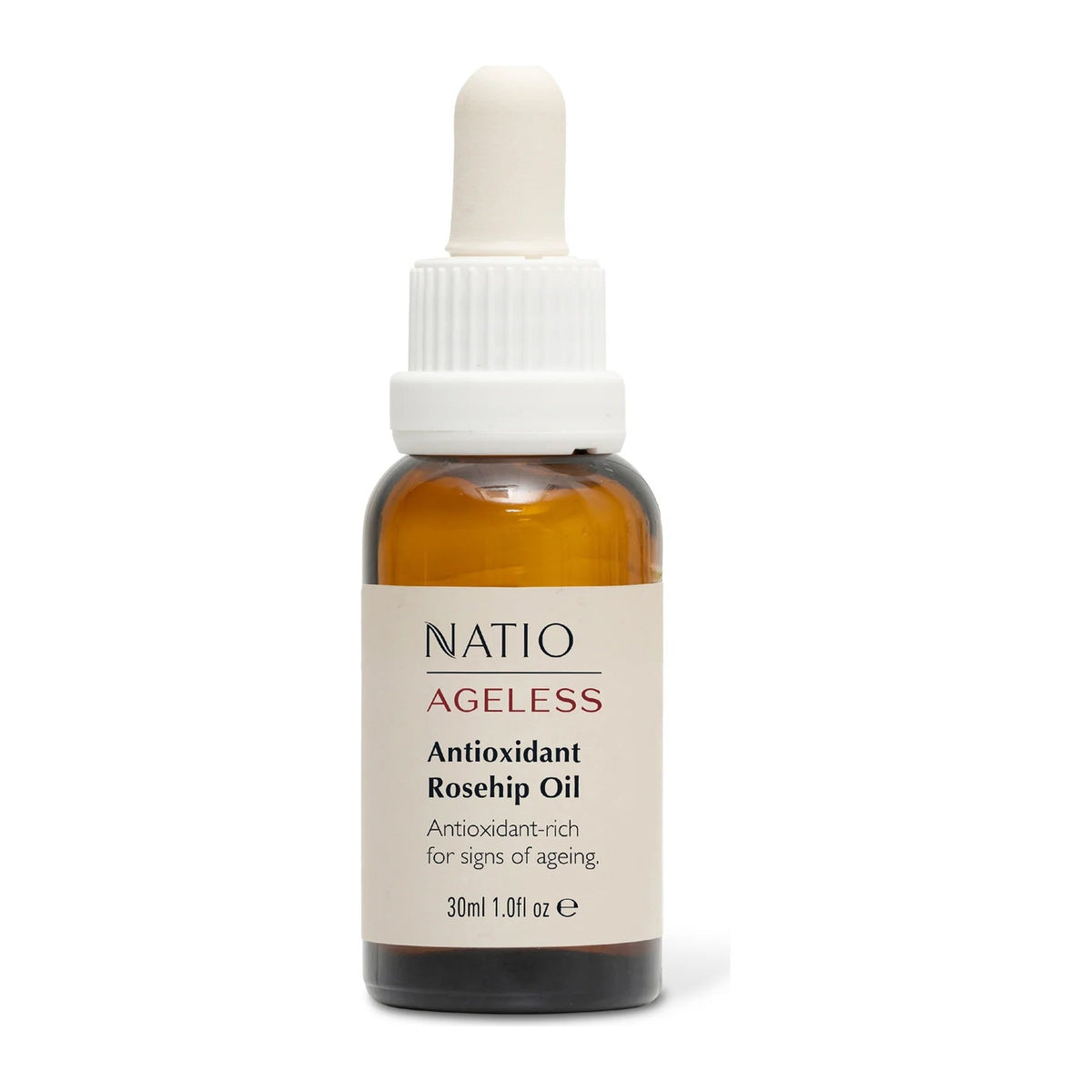 Natio Ageless Anti-Oxidant Rosehip Oil 30ml