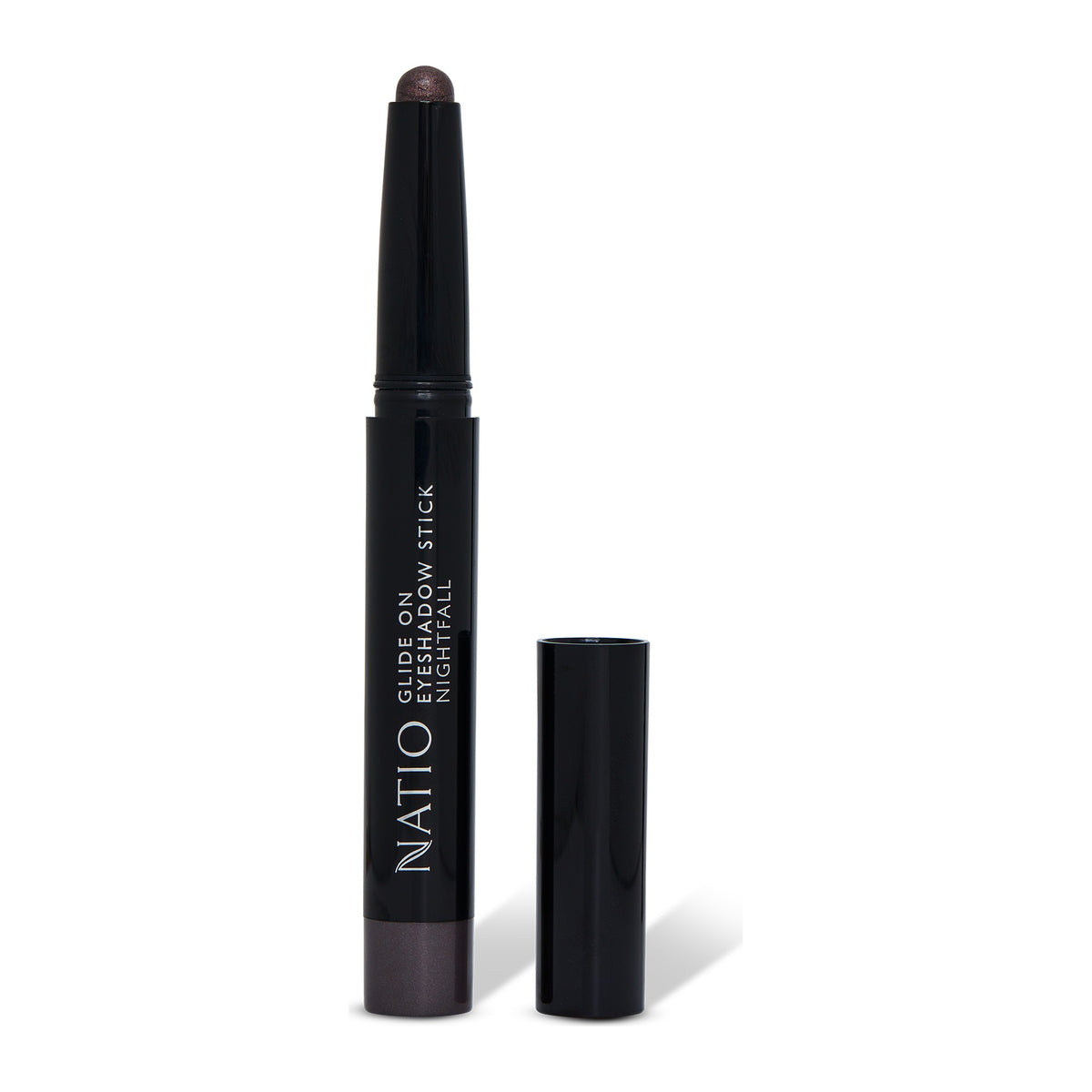Glide On Eye Shadow Stick Nightfall by Natio, front of pack