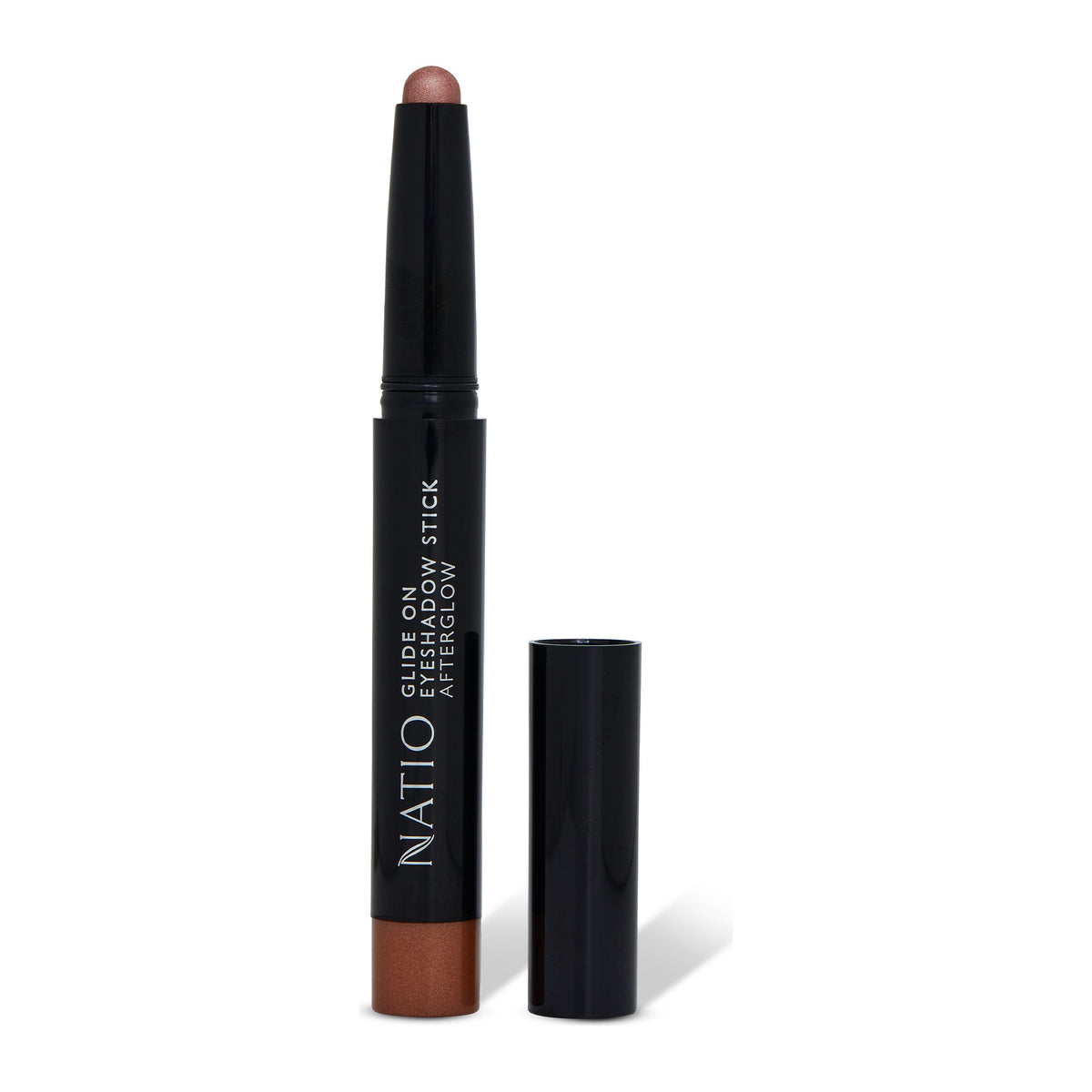 Glide On Eye Shadow Stick Afterglow by Natio, front of pack