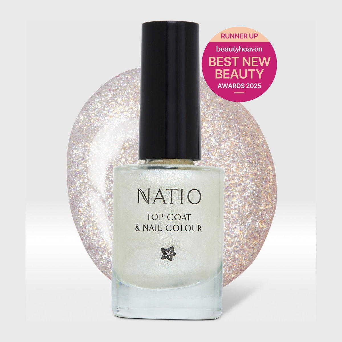 Natio Top Coat & Nail Colour Dazzle