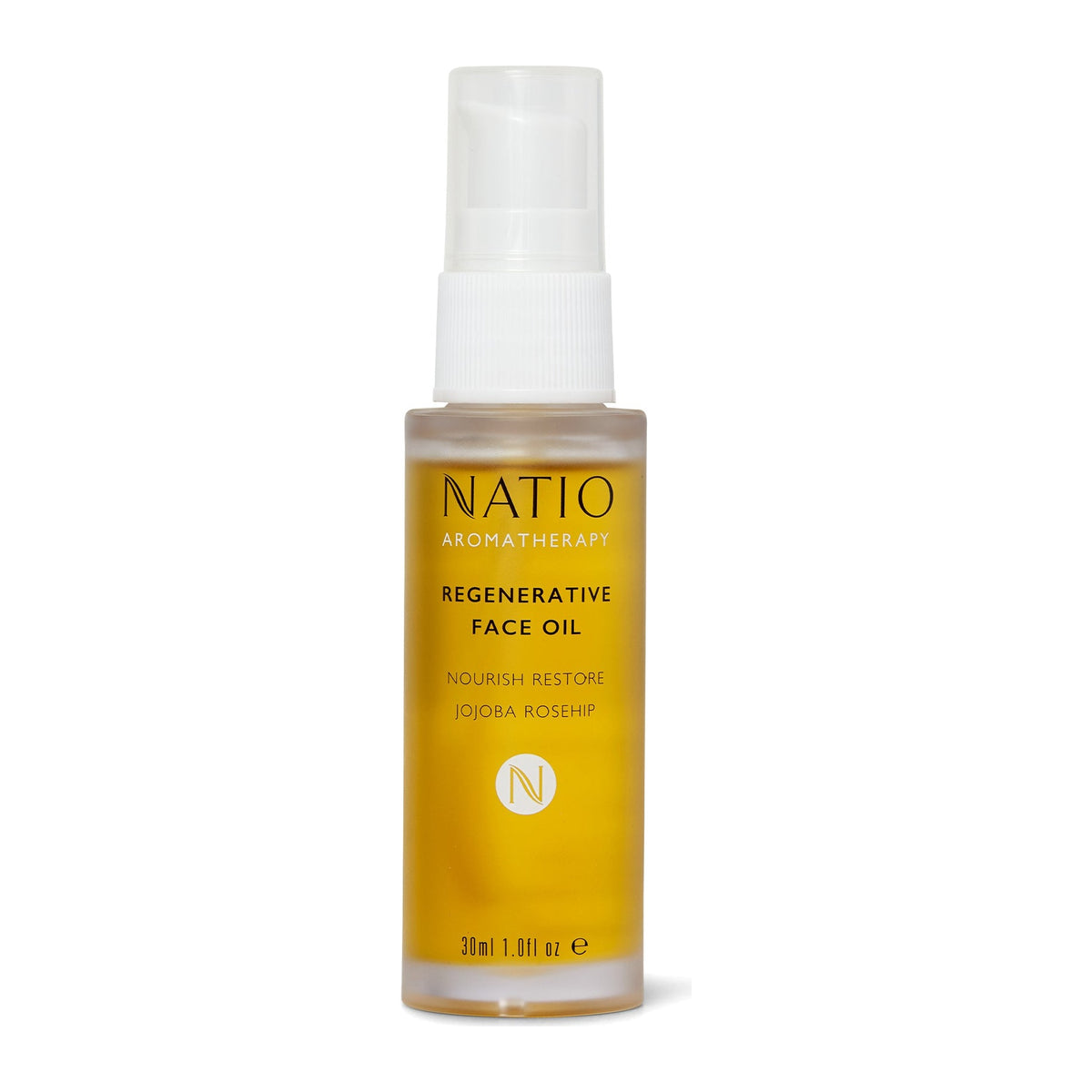 Regenerative Face Oil 30ml by Natio, front of pack