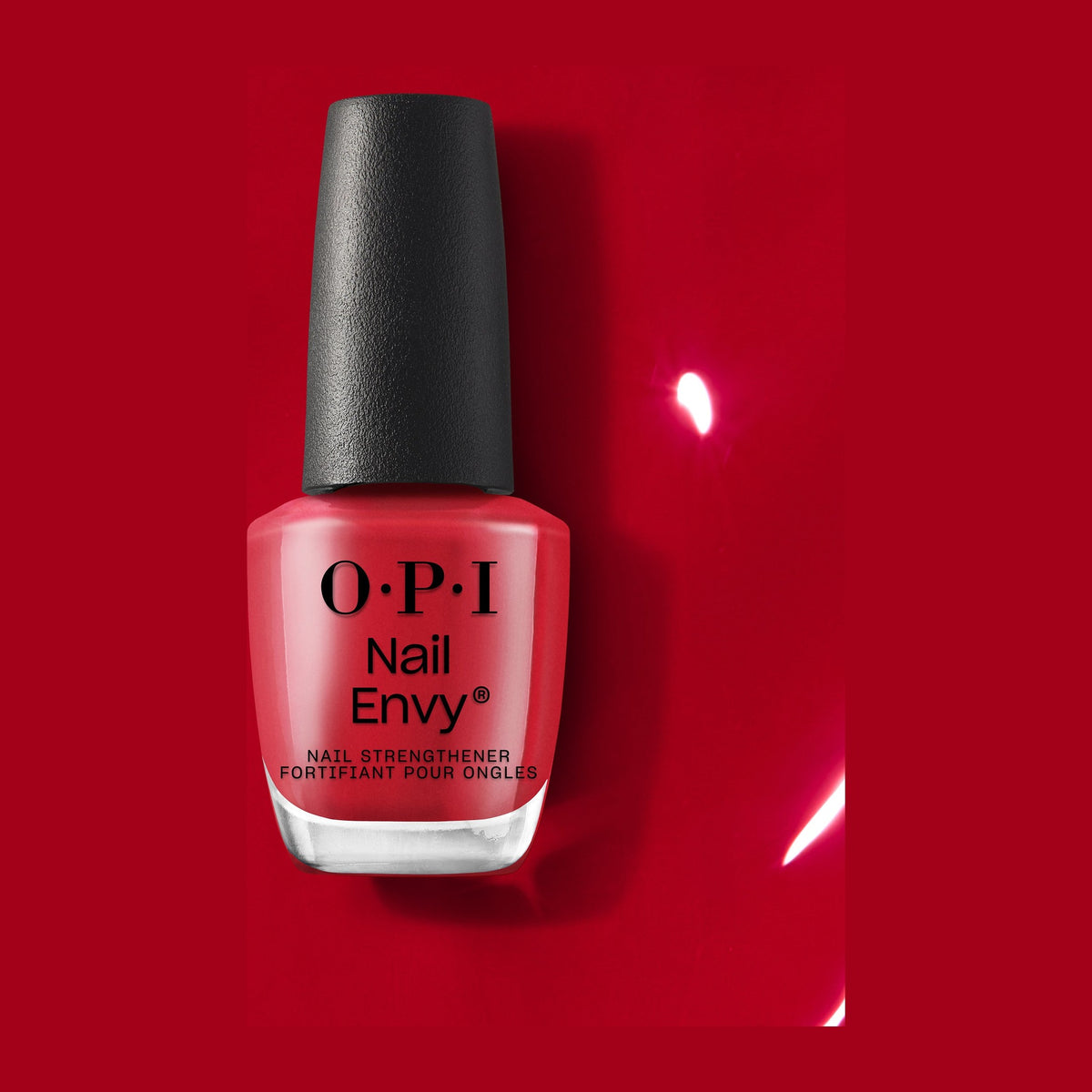 Nail Envy Big Apple Red by OPI, 15ml bottle