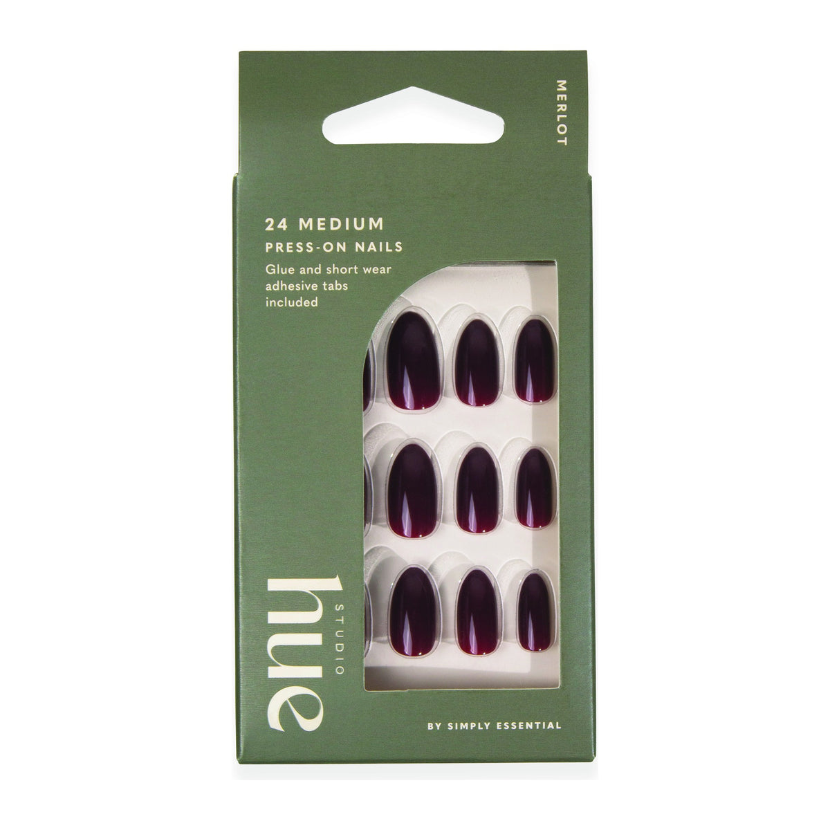 Merlot Medium Almond (24)