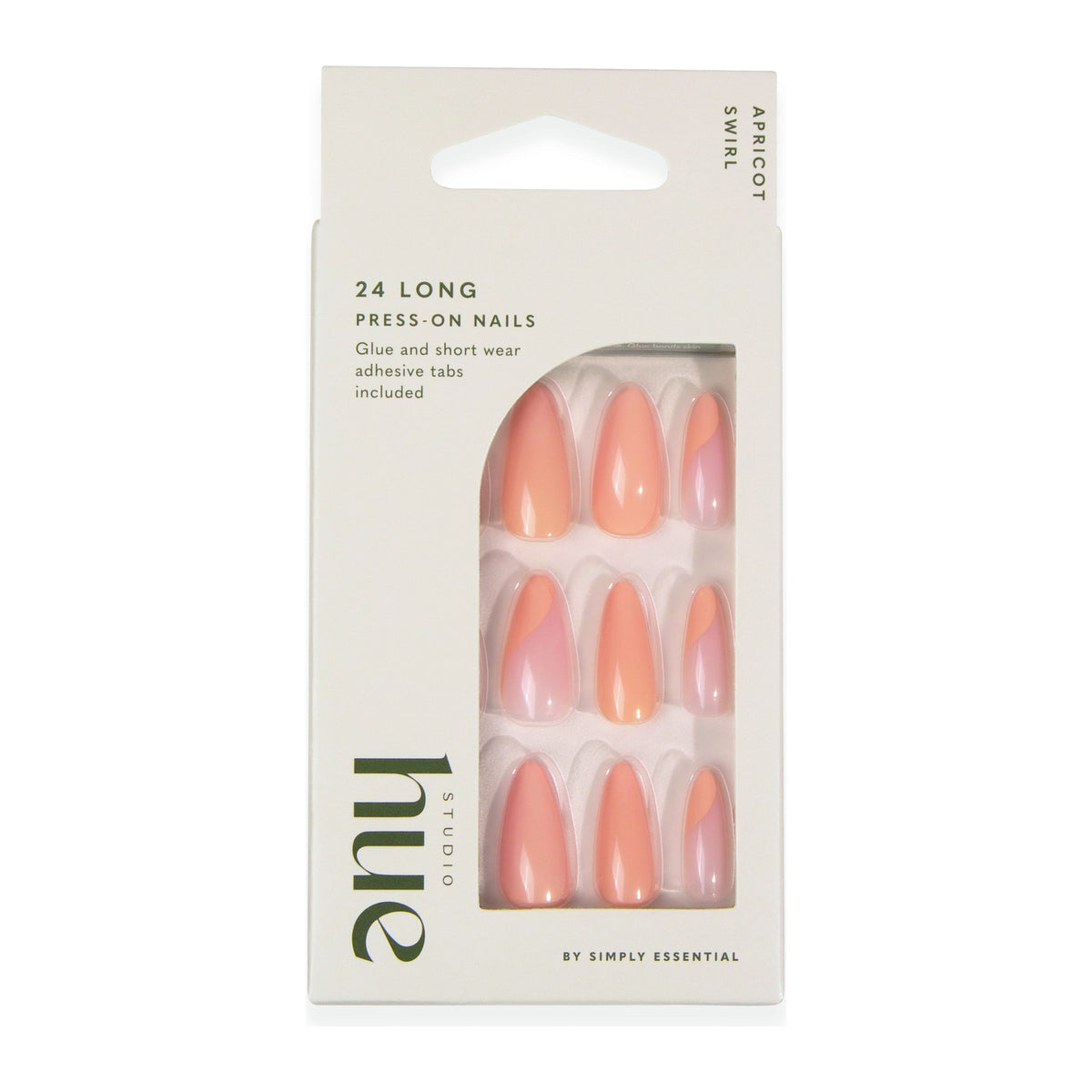 Apricot Swirl Long Stiletto (24)