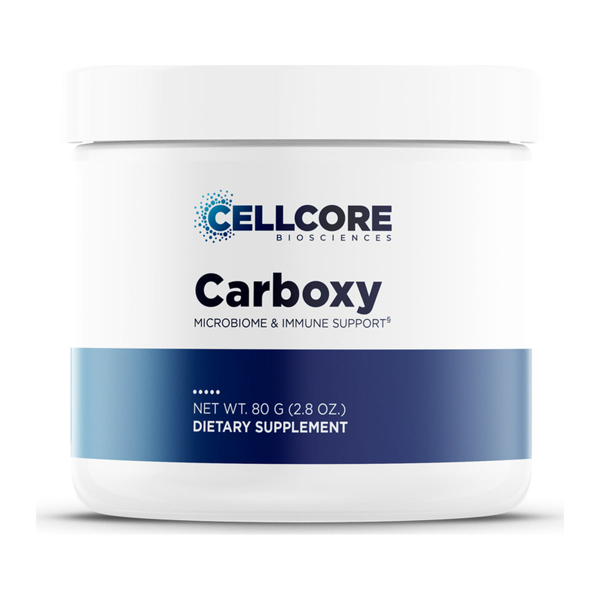 Carboxy front of pack