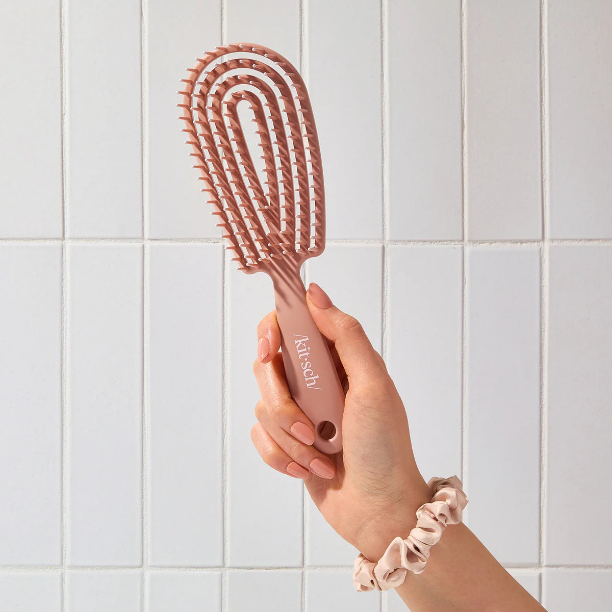 Detangling Flexi Brush - Terracotta-KITSCH-Matakana Pharmacy