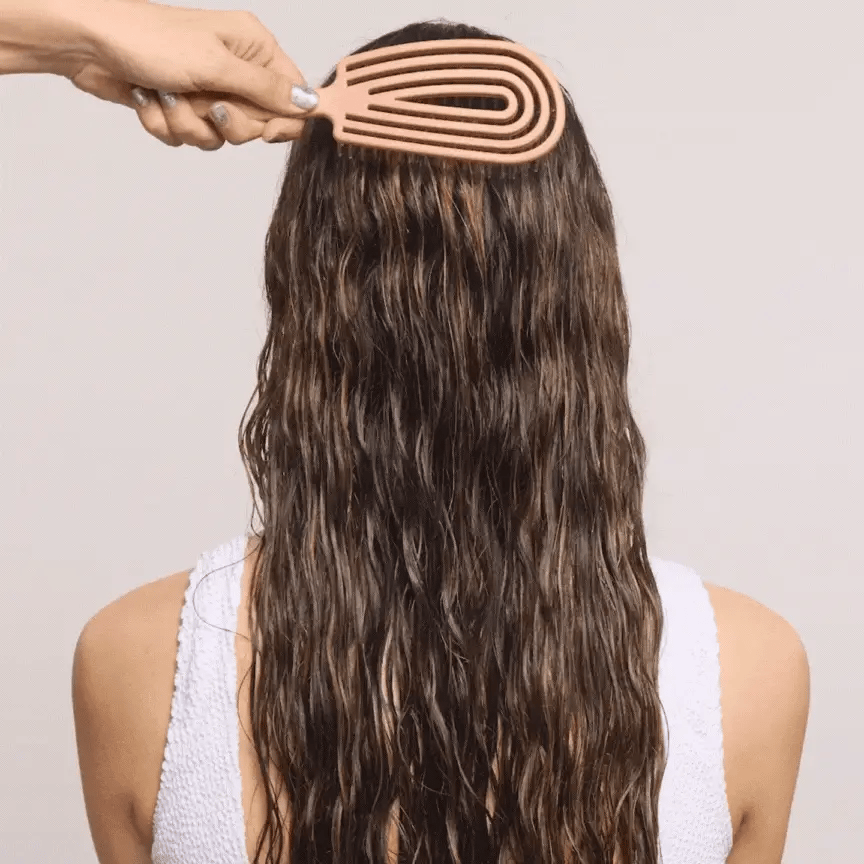 Detangling Flexi Brush - Terracotta-KITSCH-Matakana Pharmacy