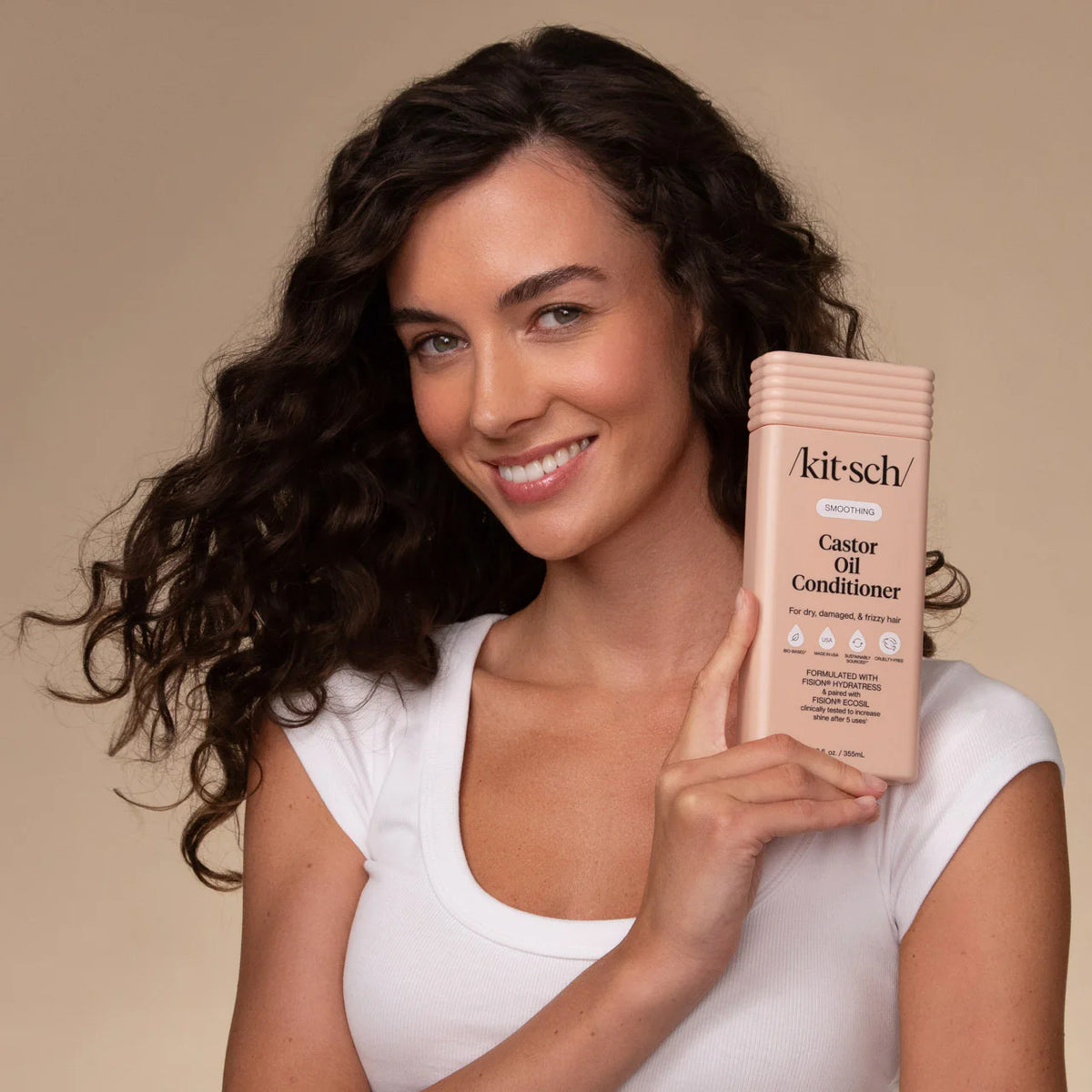 Smoothing Castor Oil Conditioner-KITSCH-Matakana Pharmacy