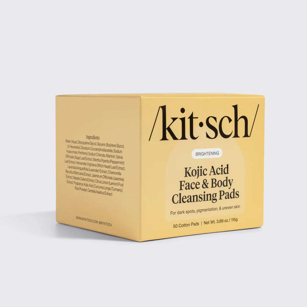 Kojic Acid Face & Body Cleansing Pads-KITSCH-Matakana Pharmacy