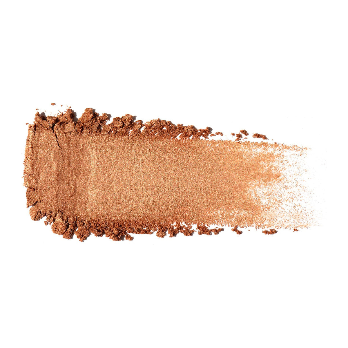 The texture of Natio Pressed Powder Bronzer swatched
