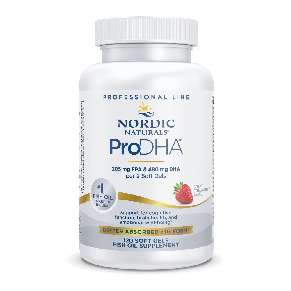 ProDHA Strawberry 120softgelcaps-Nordic Naturals-Matakana Pharmacy