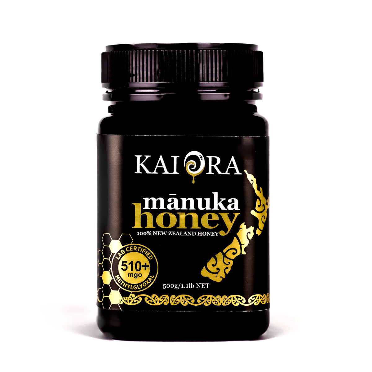 510+ MGO Manuka Honey 500g | Kai Ora Honey-Kai Ora Honey-Matakana Pharmacy